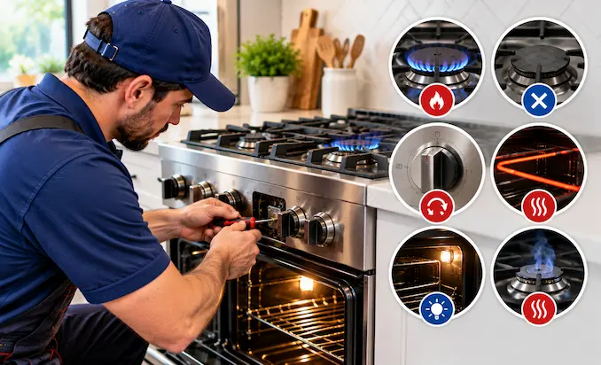 Stove & Range Repair Rockford IL